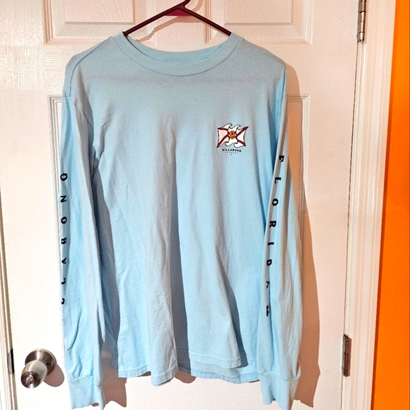 Billabong mens long sleeve T-shirt XL - Picture 1 of 4
